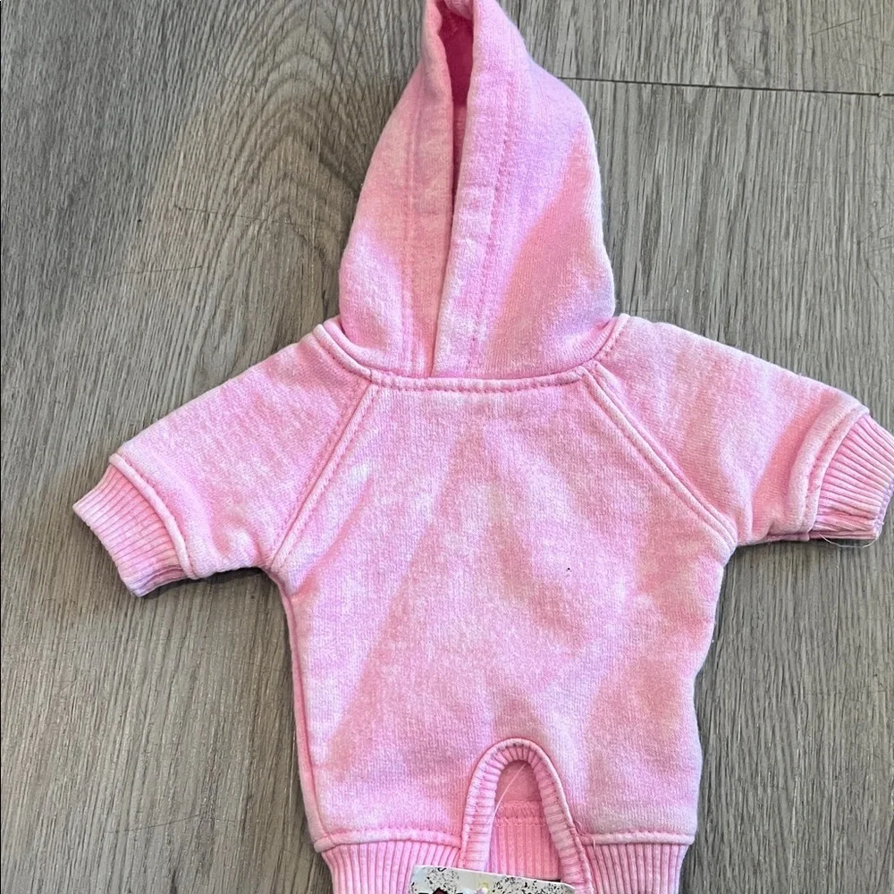 Doggy Pink 'Rock Star' Hooded Sweatshirt